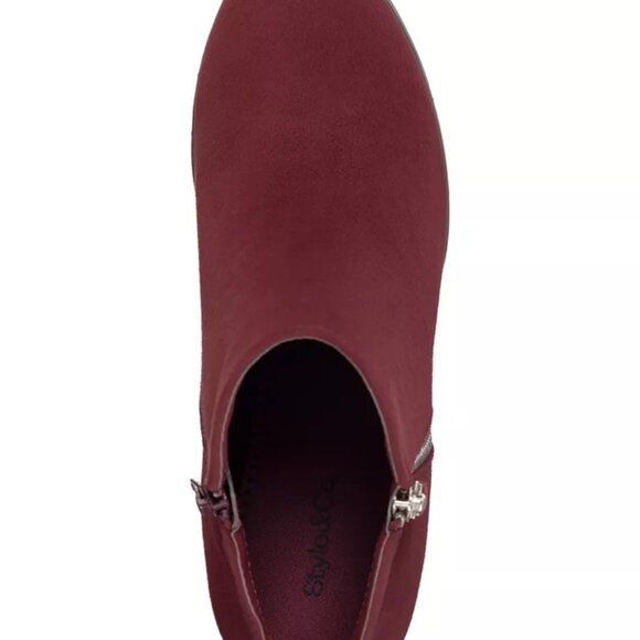 Style & Co Women's Masrinaa Ankle Booties Size 9M - H84 - Picture 3 of 4